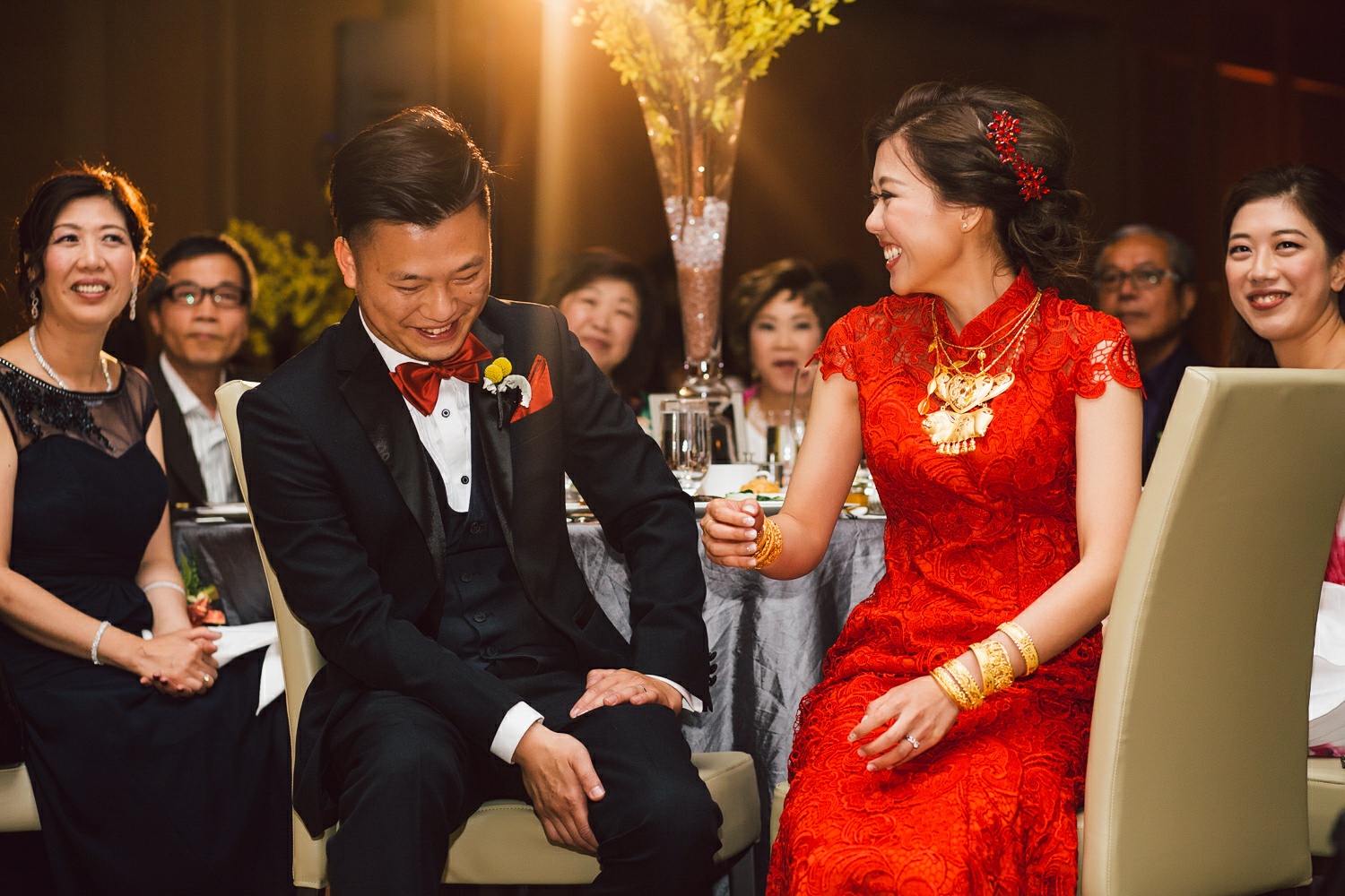 traditional chinese wedding red dress