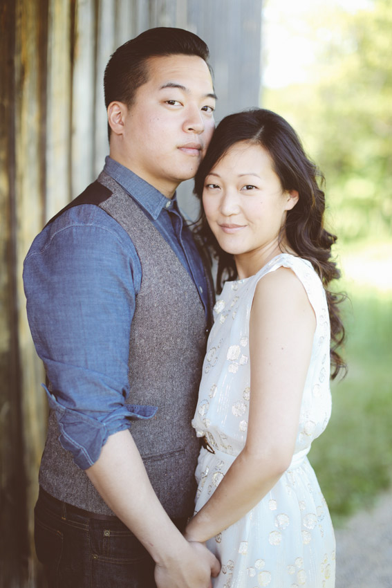 Vintage Engagement Photo Shoot North of Toronto | Purple Tree Wedding