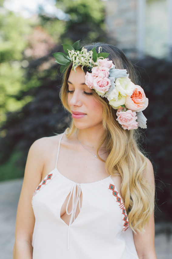 floral headpiece