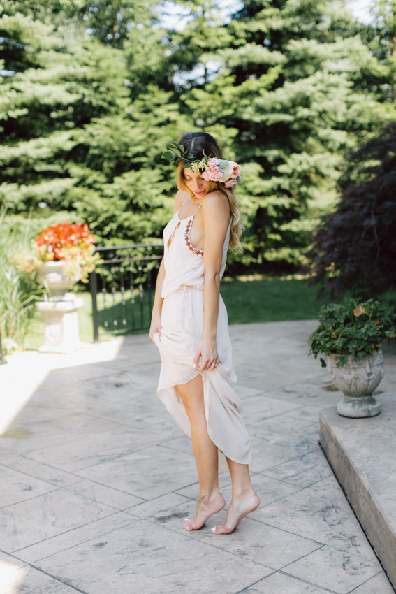 boho chic engagement