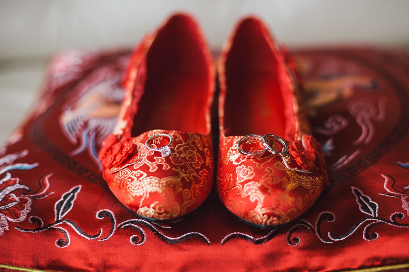 traditional chinese wedding shoes