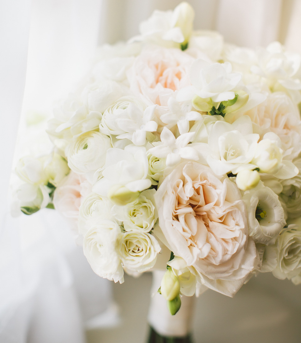 wedding flowers closeup