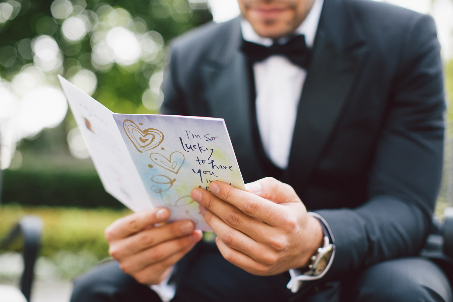 letter to the groom