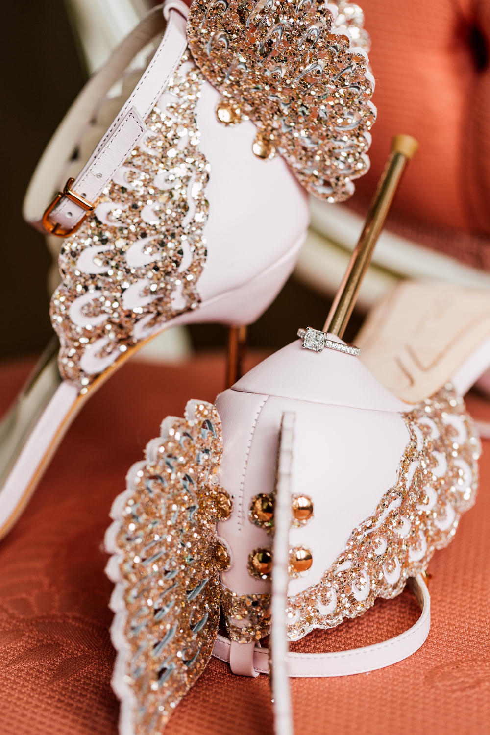 bride's shoes