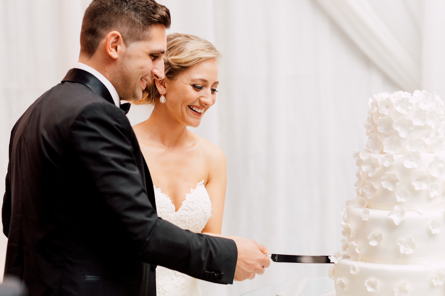wedding reception cake