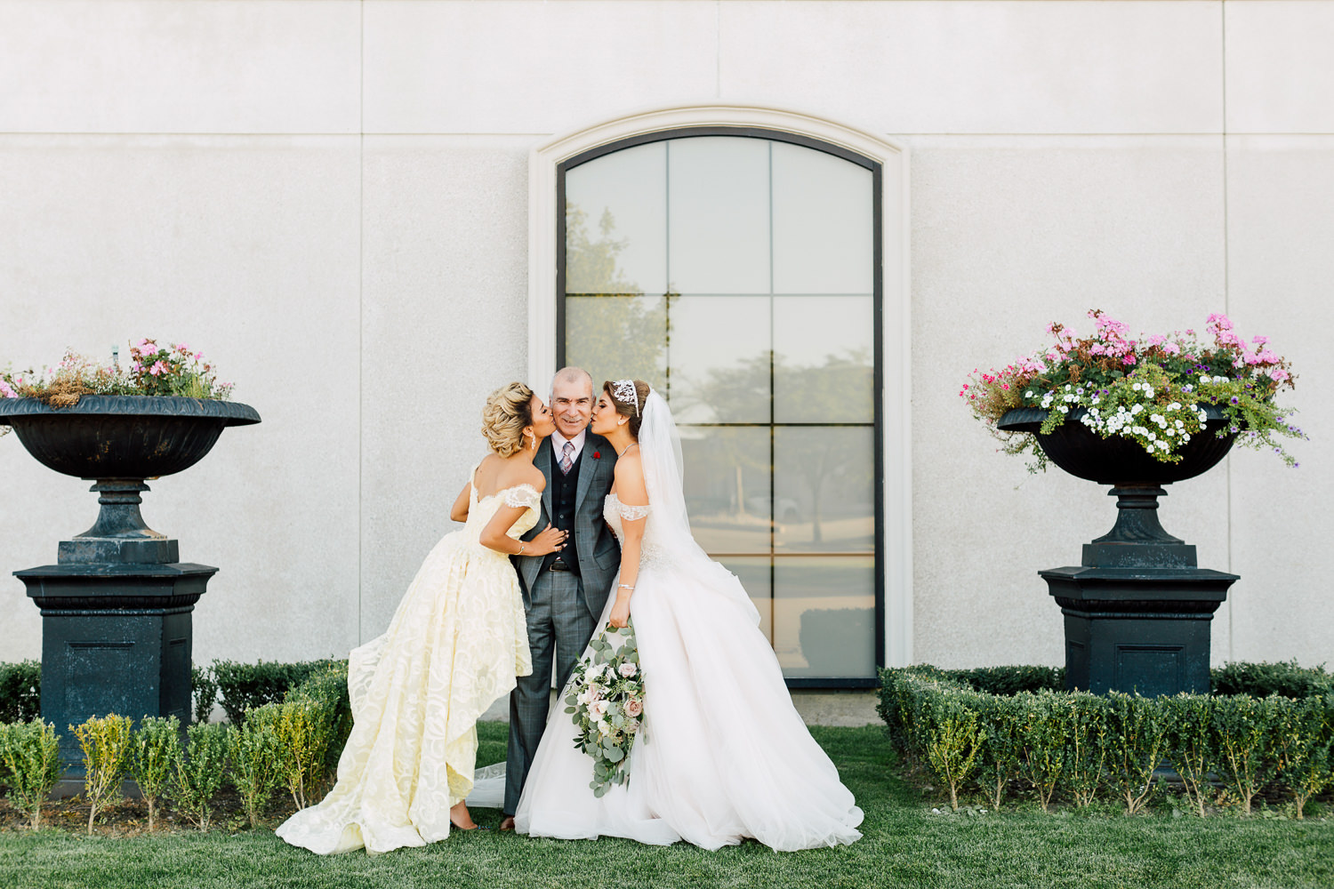 wedding family portraits