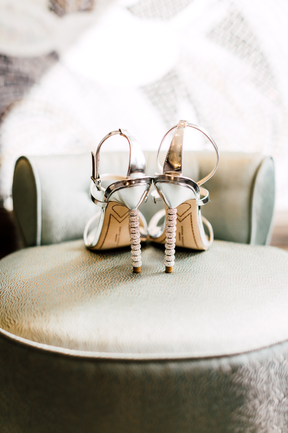 bride's shoes