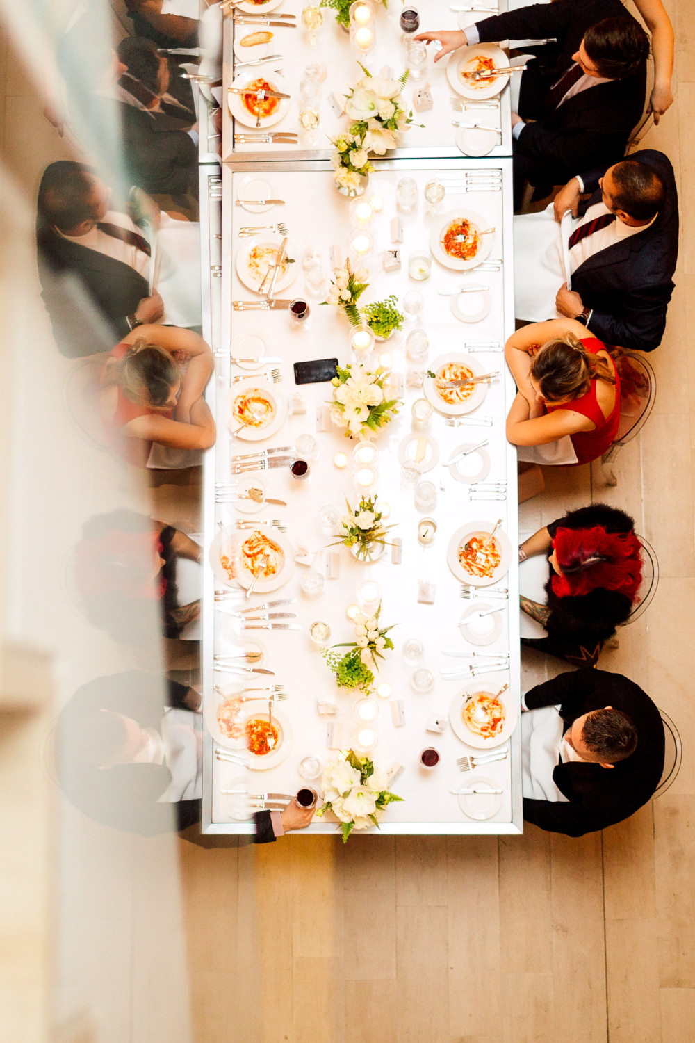 communal dinner table