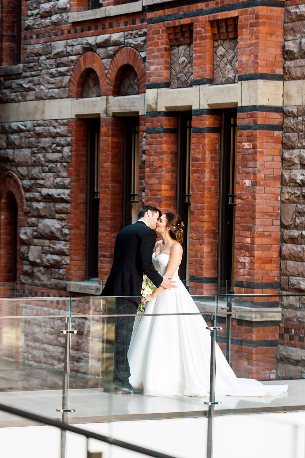 bride and groom portrait