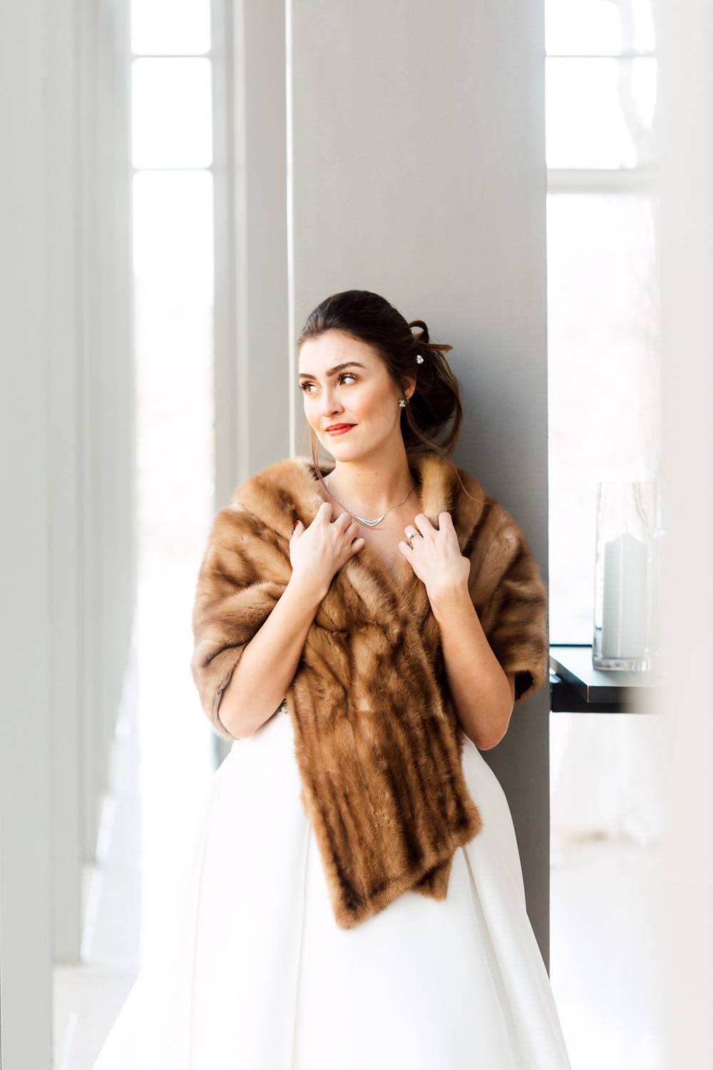 winter wedding dress