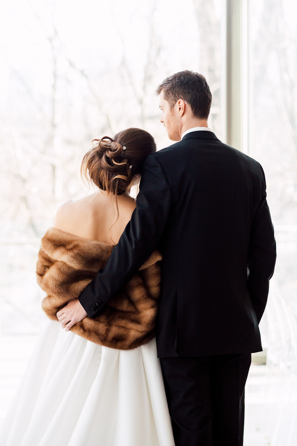 winter wedding outfit