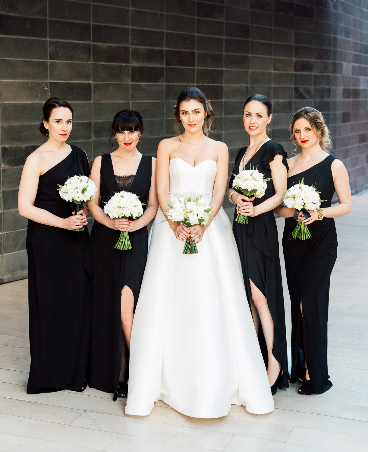 bridesmaids portrait