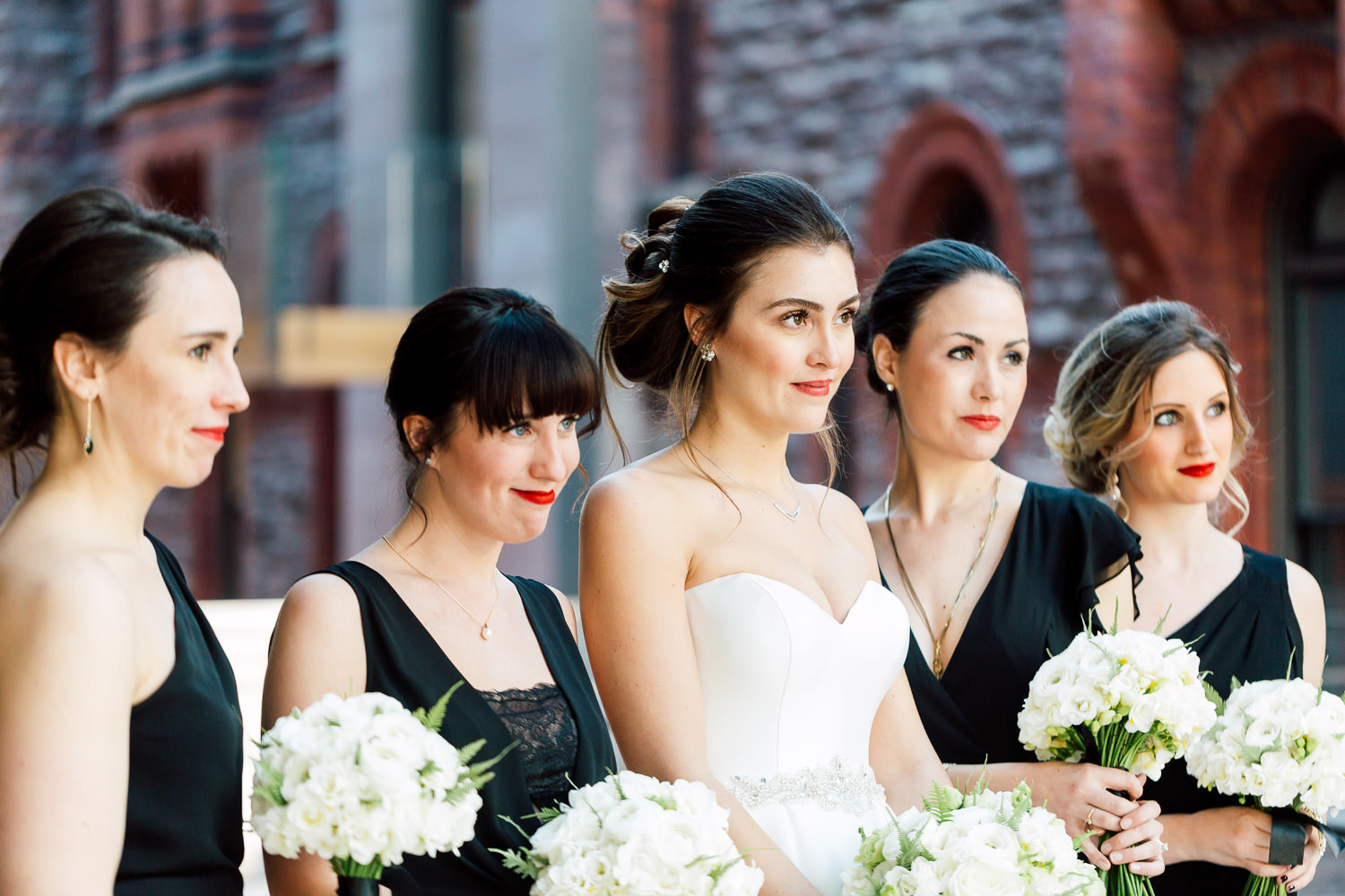 bridesmaids portrait