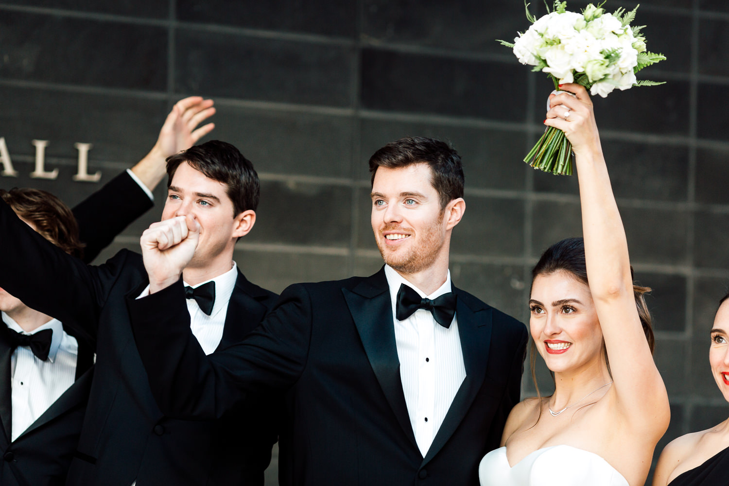 bridal party portraits