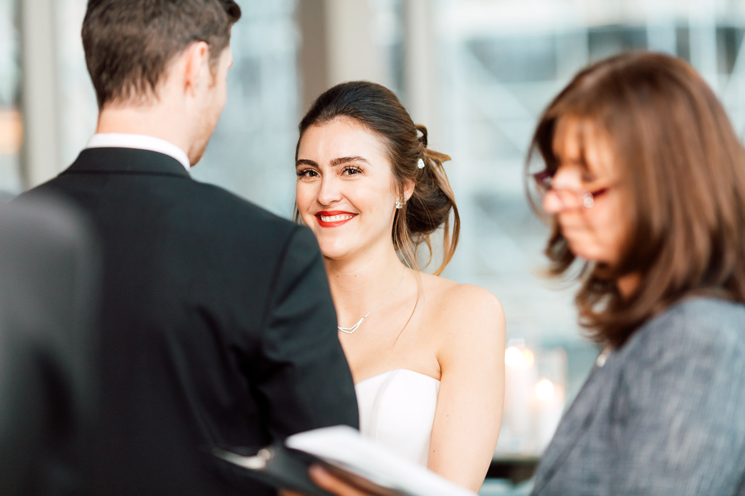 wedding ring exchange
