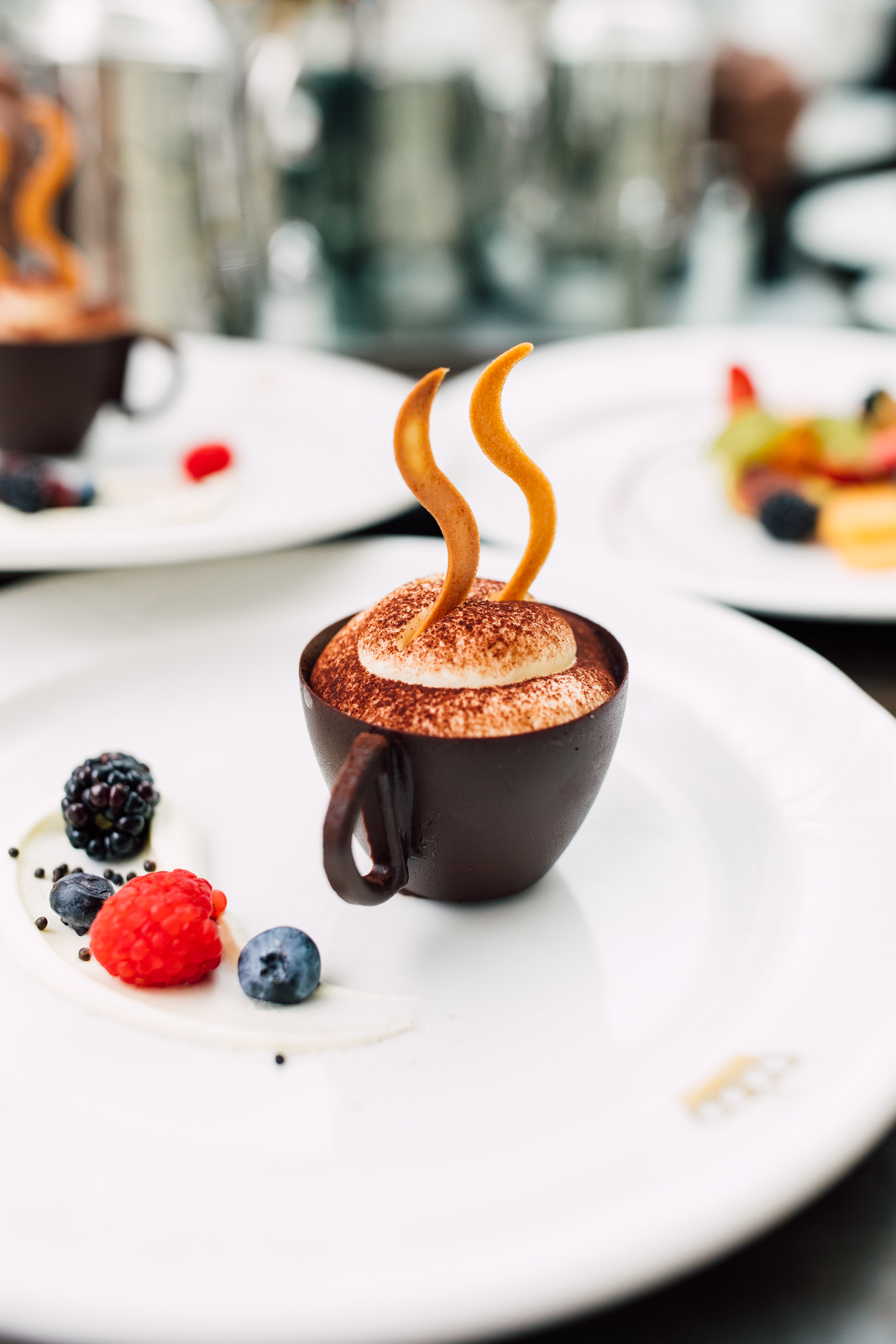 Espresso chocolate dessert