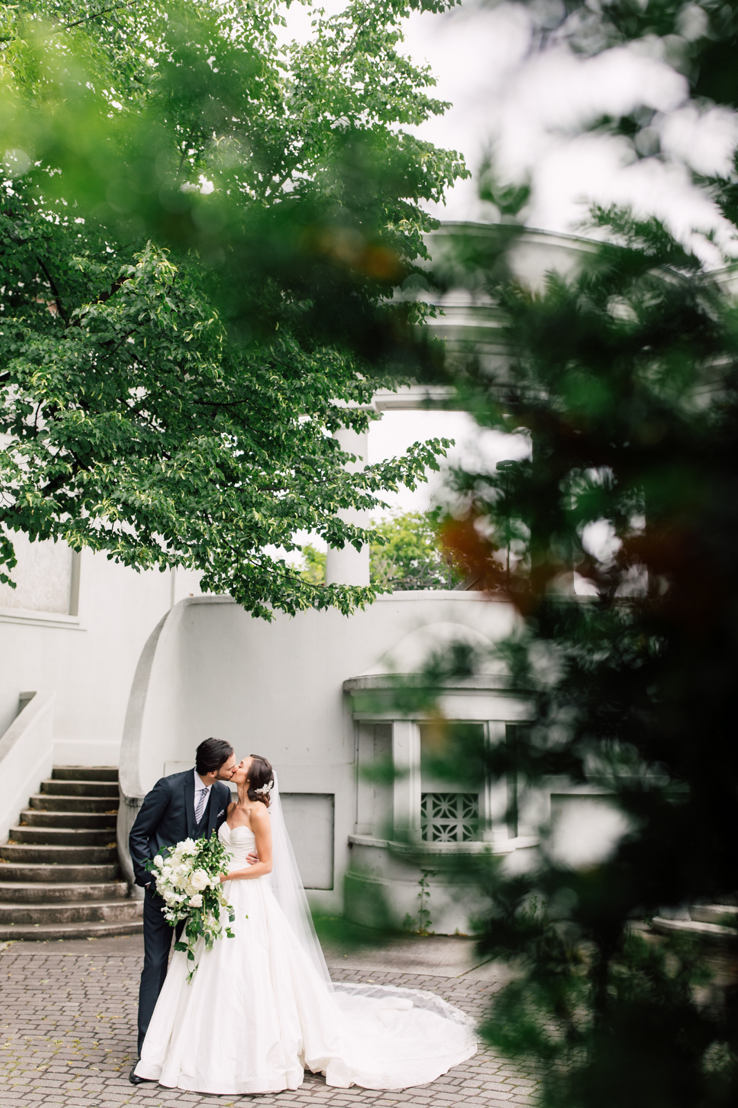 bride and groom sunnyside pavilion