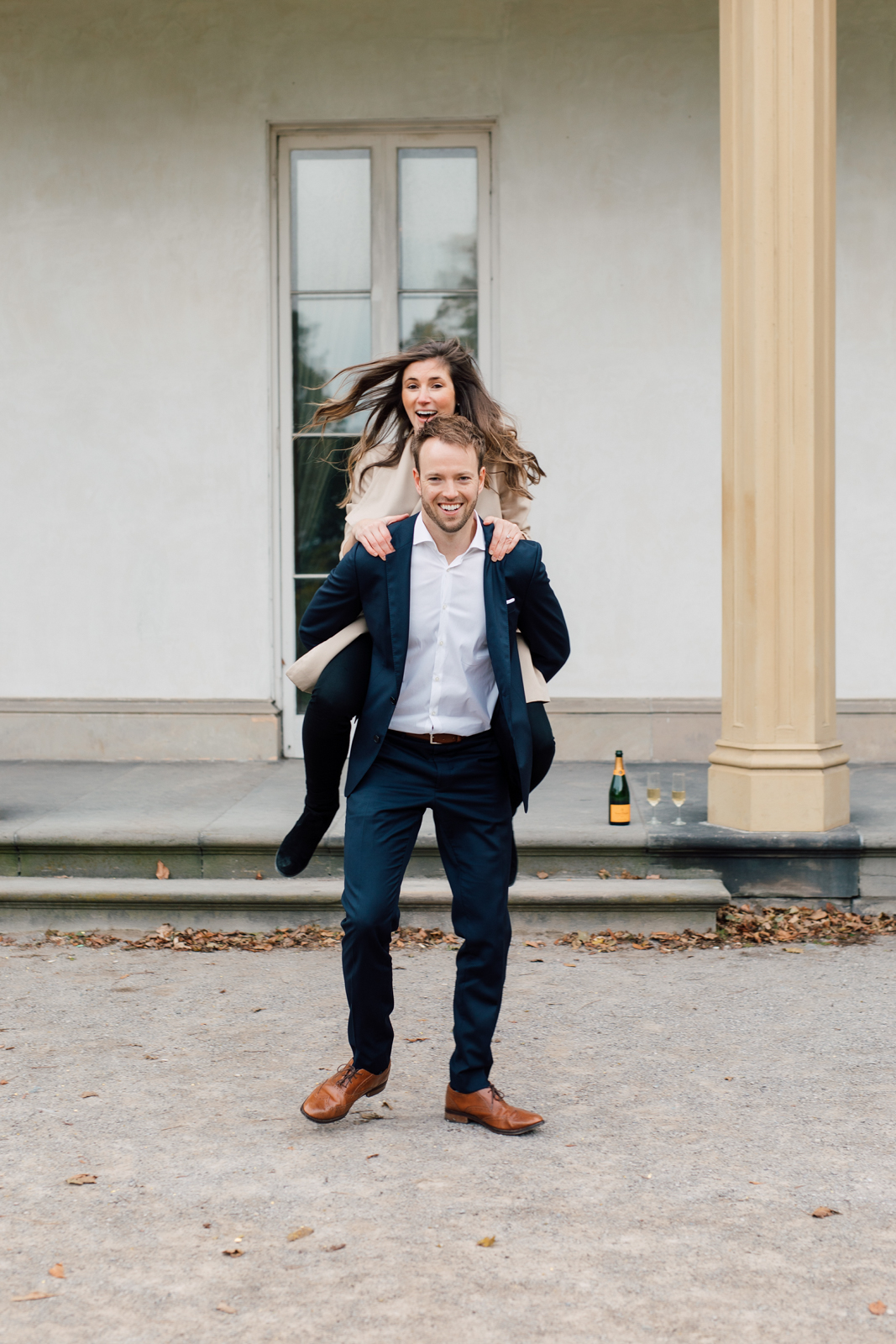 candid engagement photography