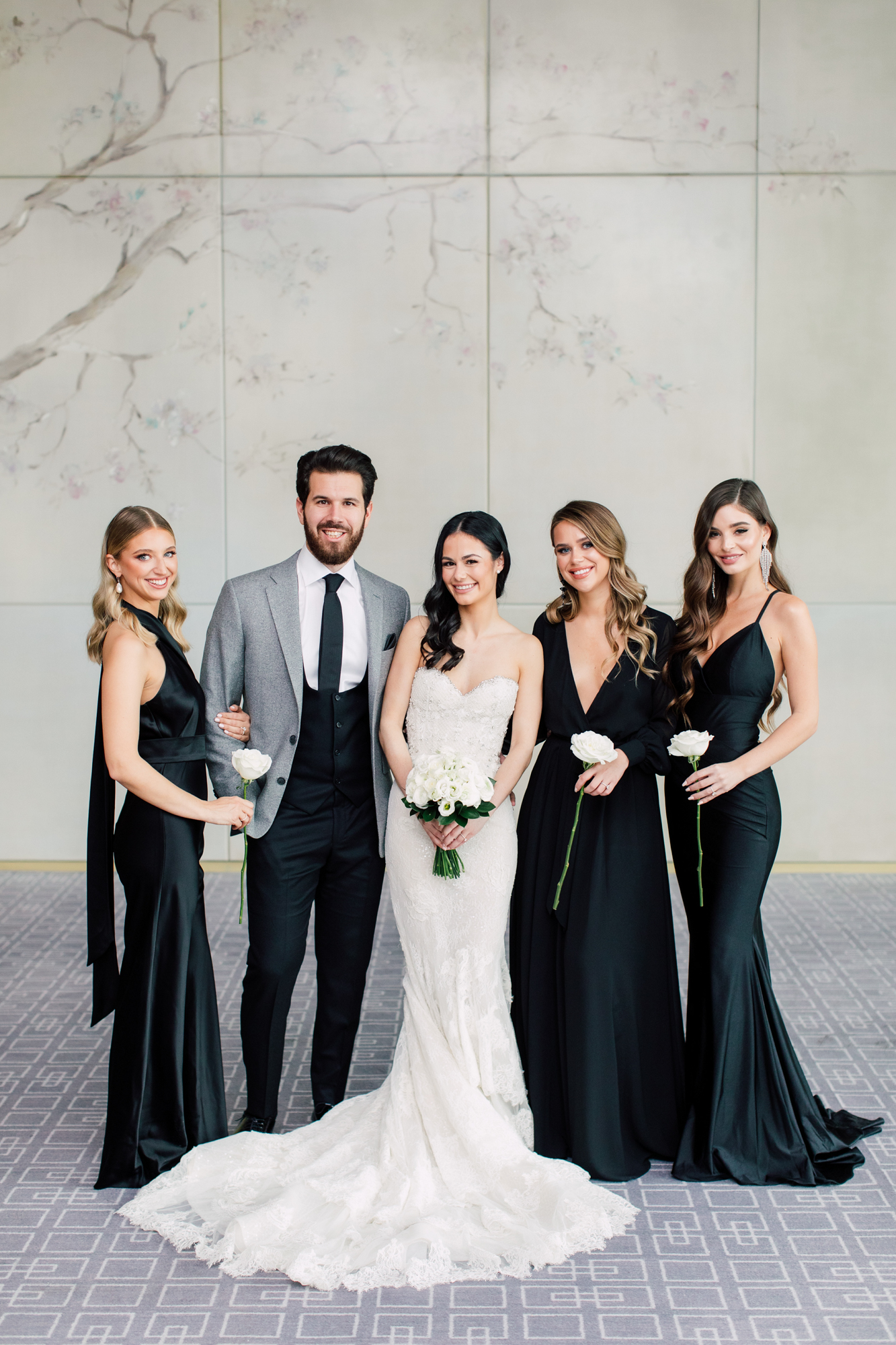 classic bridal party
