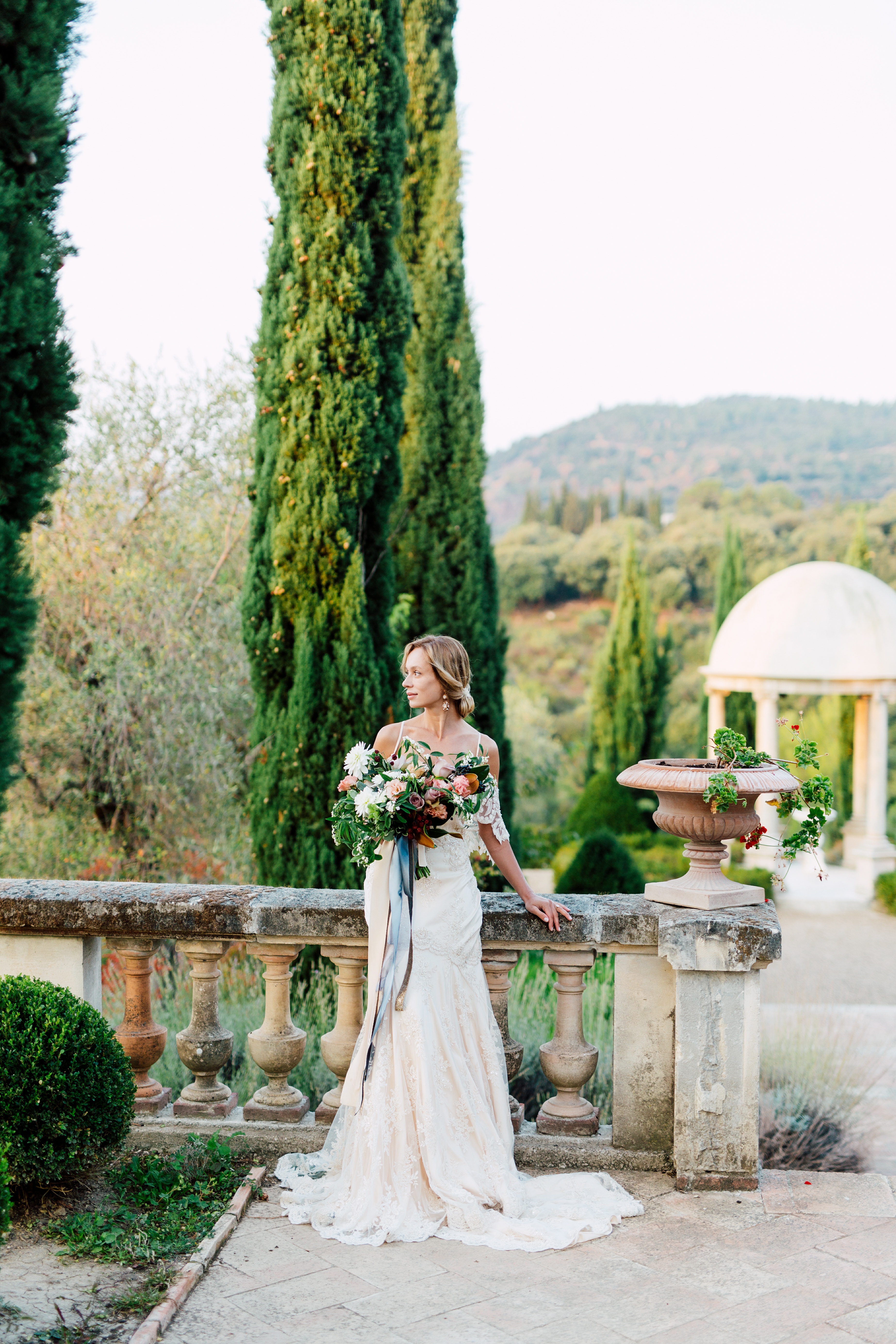 south of france castle wedding