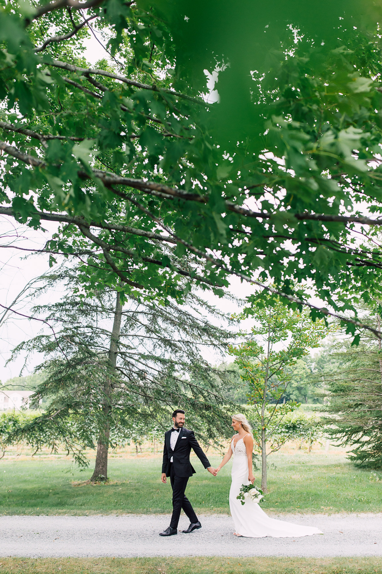 orchard wedding photography
