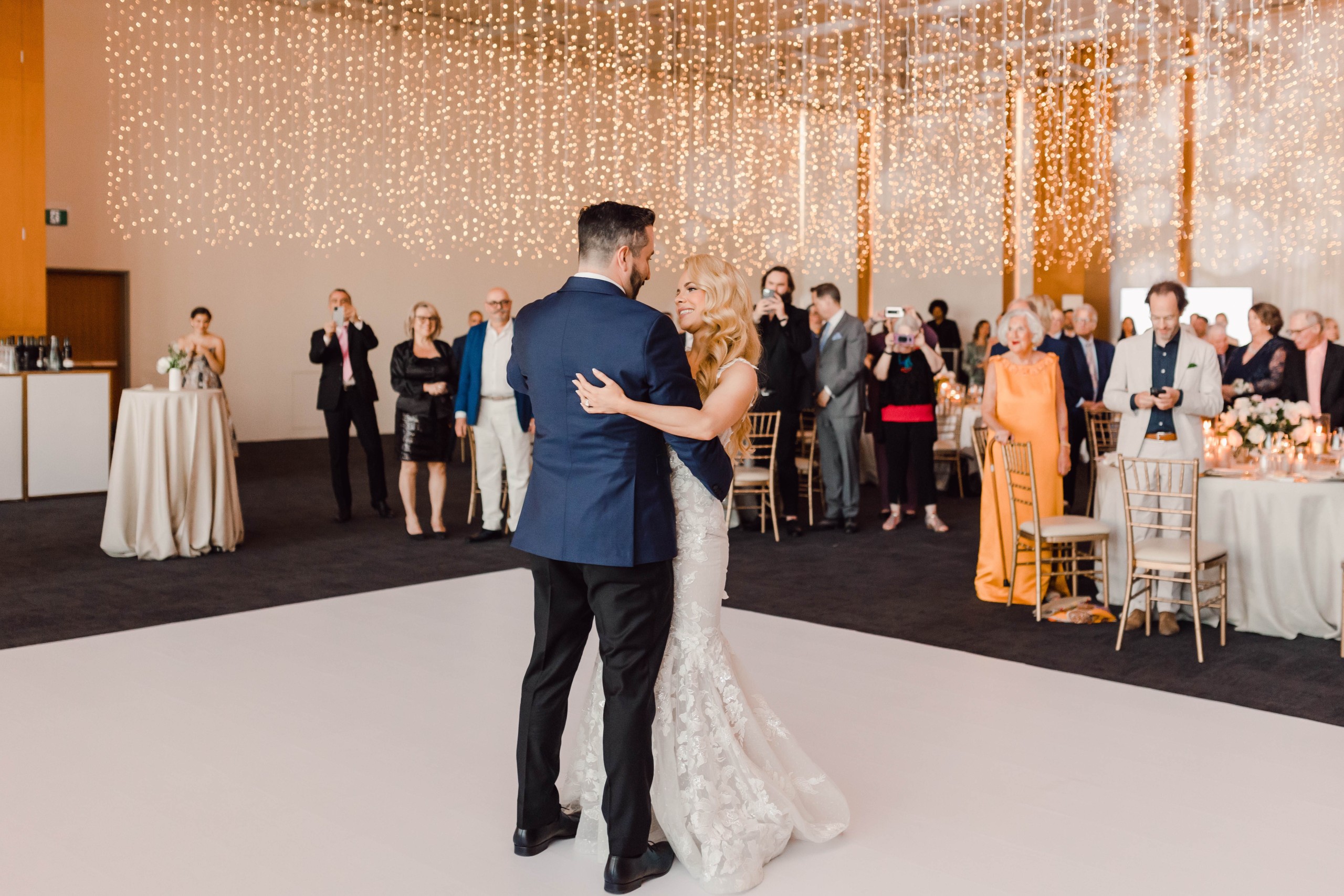 First Dance during Reception at the AGO