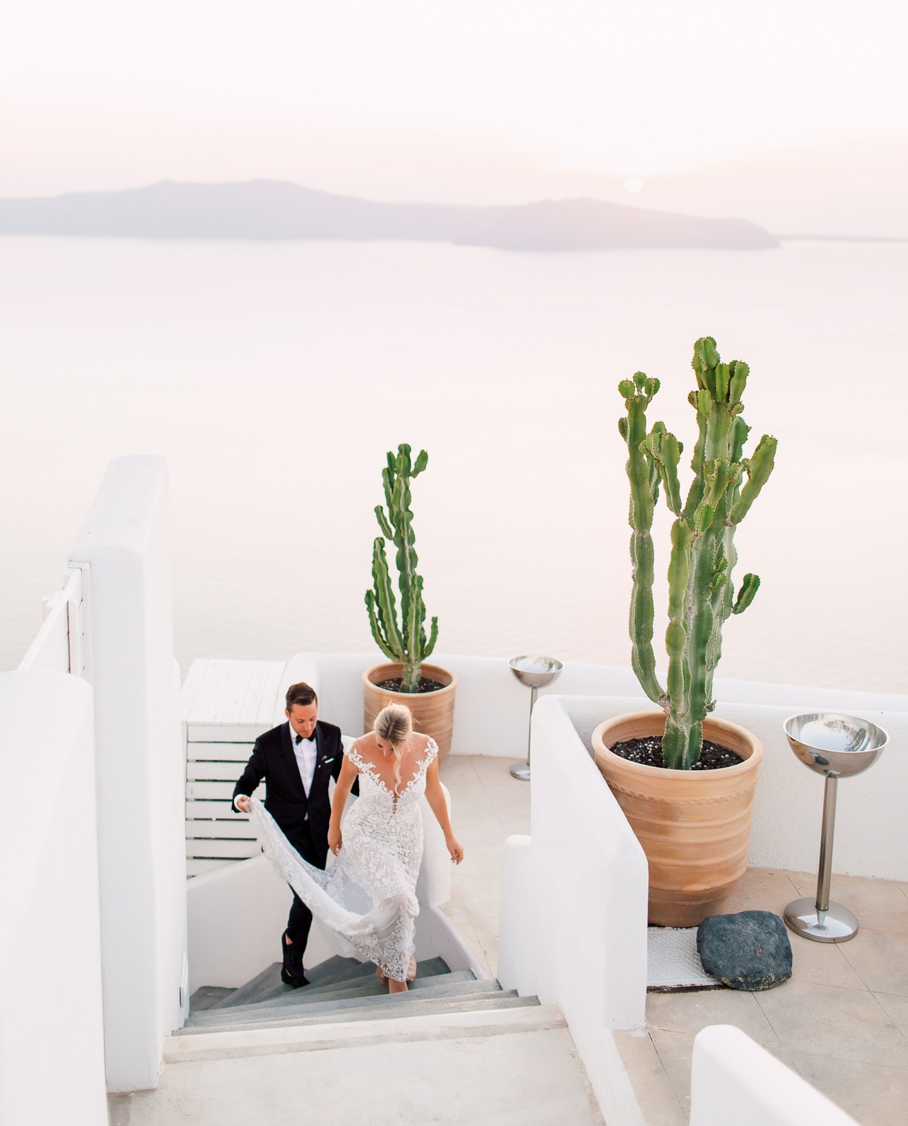 Destination Wedding in Santorini Greece Rocabella