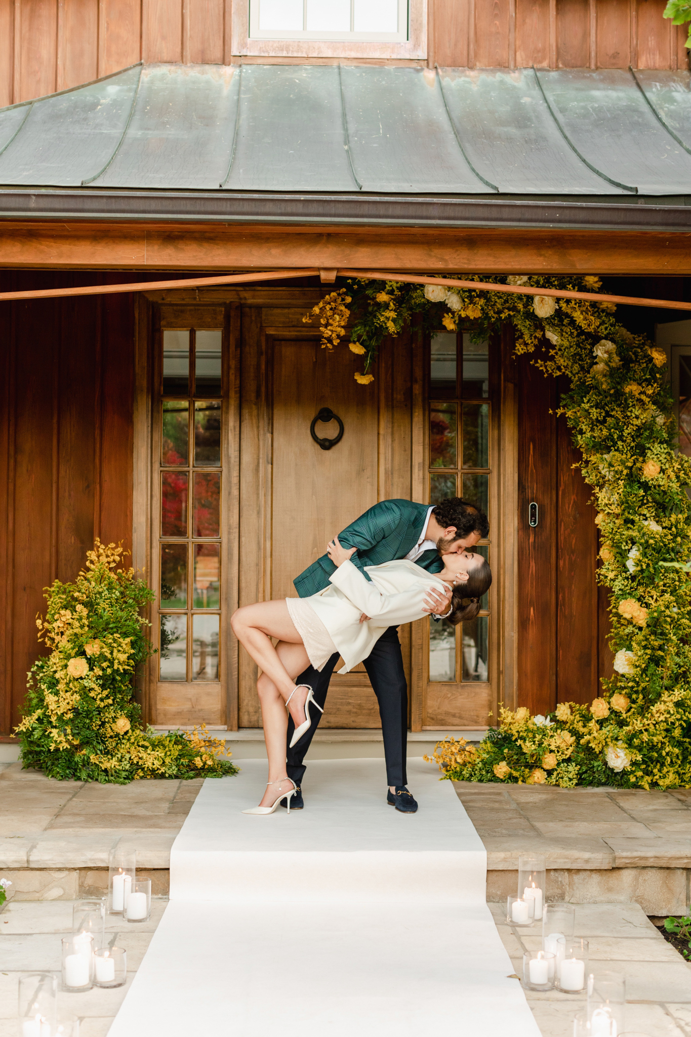 Outdoor Fall Engagement Party