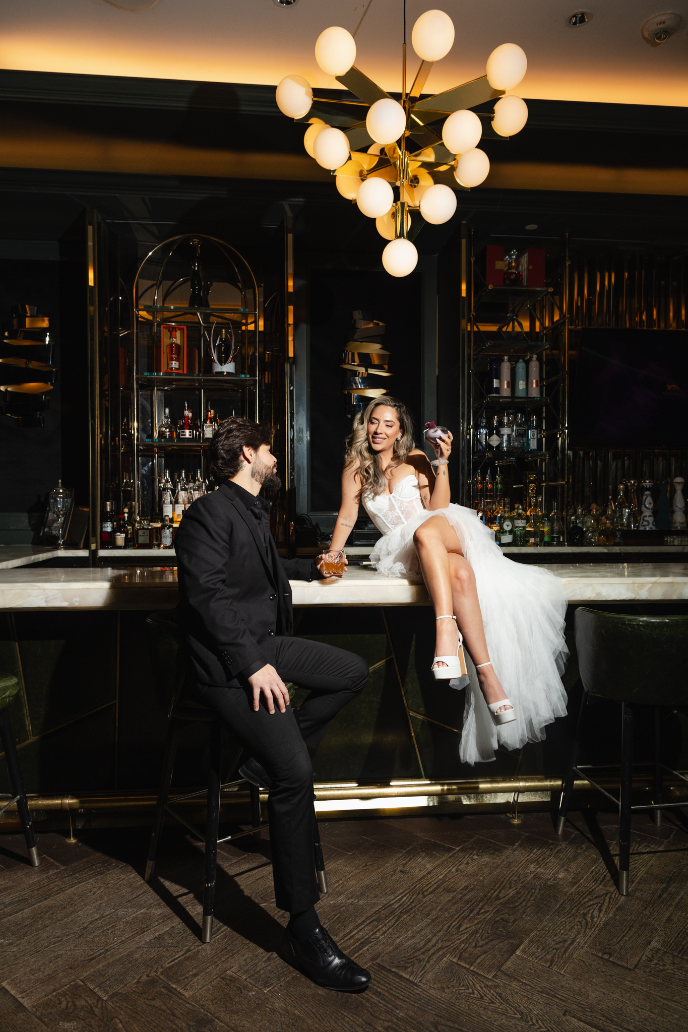Bisha Hotel Chic Engagement Session